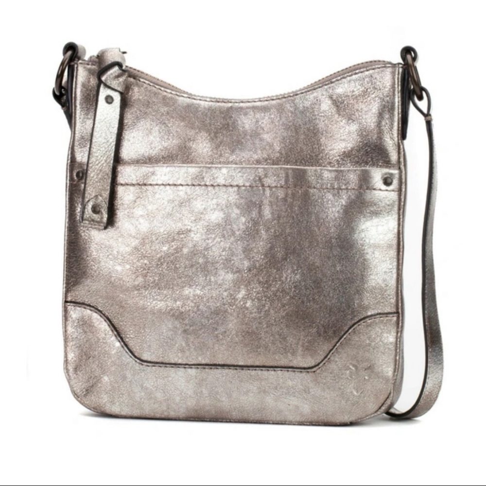 Frye Melissa Swing Pack Champagne Leather Bag